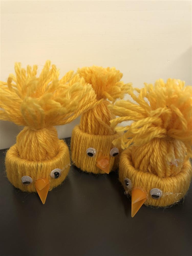 Foto av produkter til påskemarked - Klikk for stort bilde