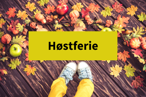 Plakat høstferie
